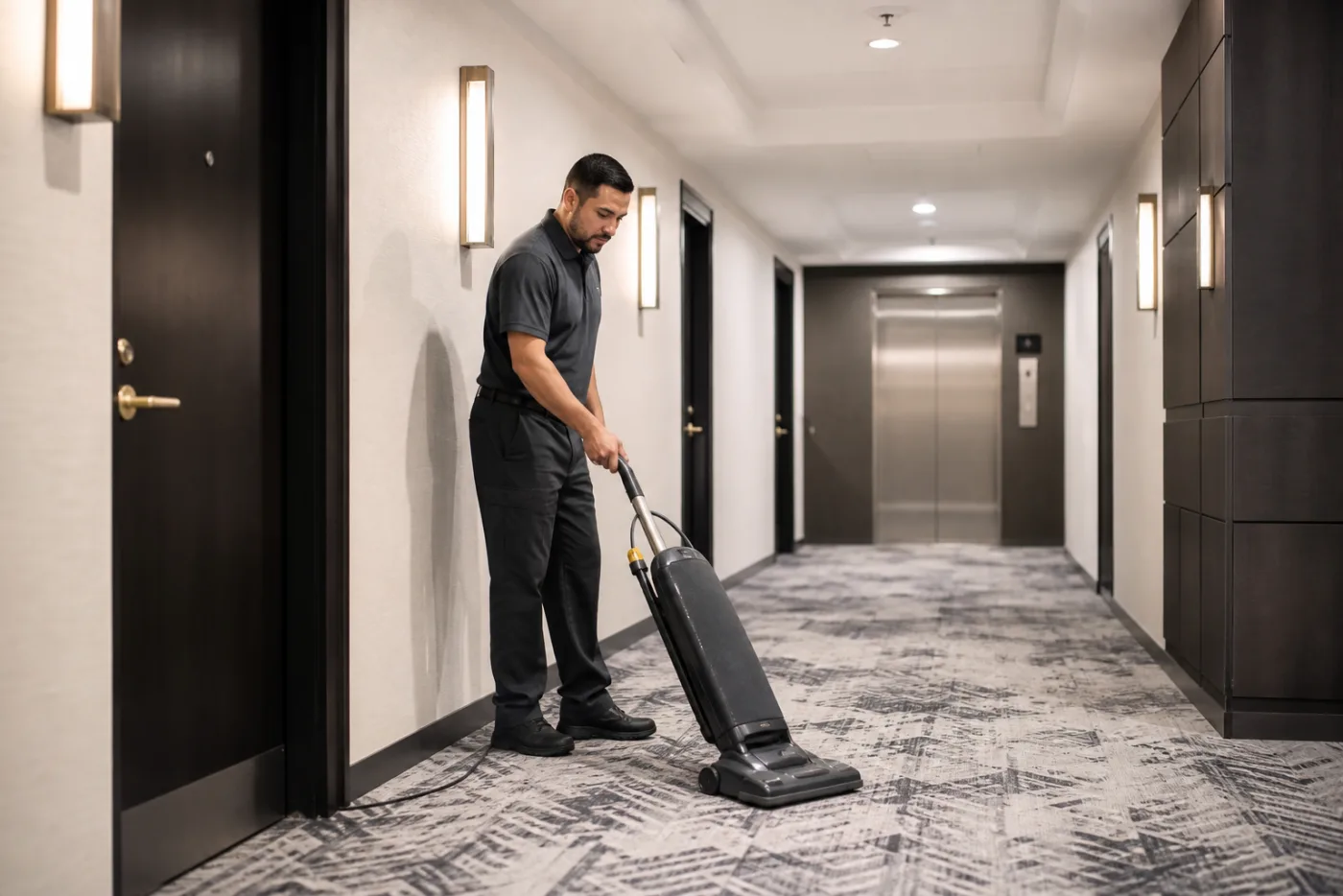 Property management cleaning for a Greater Moncton condominium building